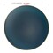 Navy with Gold Rim Organic Round Disposable Plastic Dinner Plates - 10.25" (120 Plates)